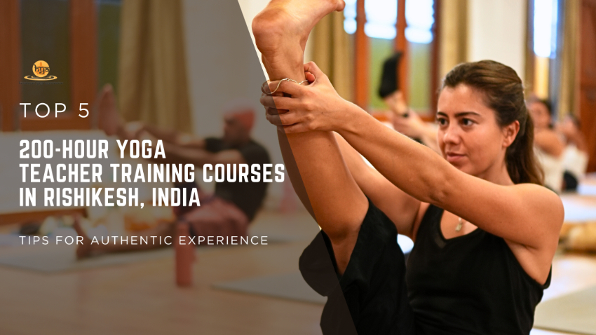 girl doing yoga teacher training rishikesh