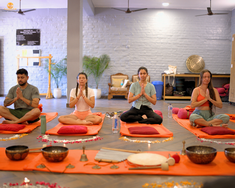 Sound Healing Bowls Meditation Himalayan Yoga Ashram Bali