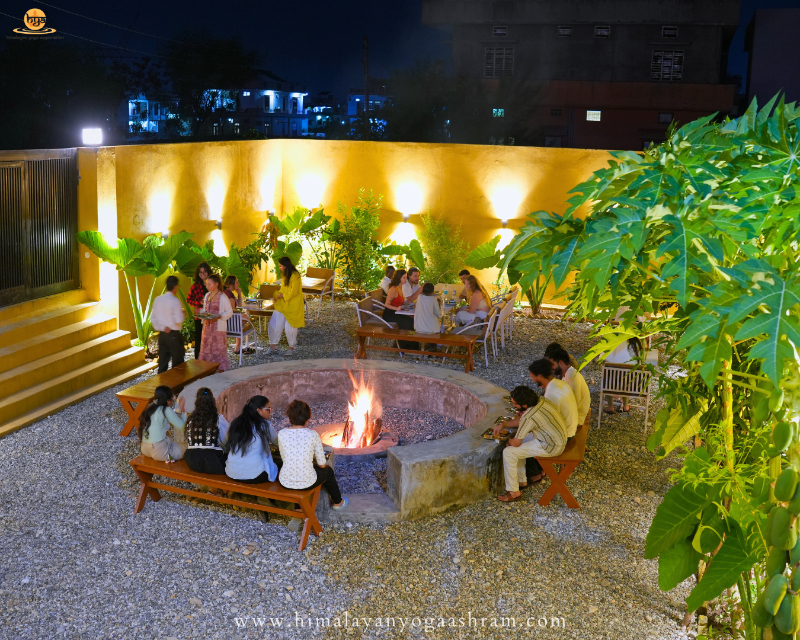 Best organic food in Rishikesh at Himalayan Yoga Ashram