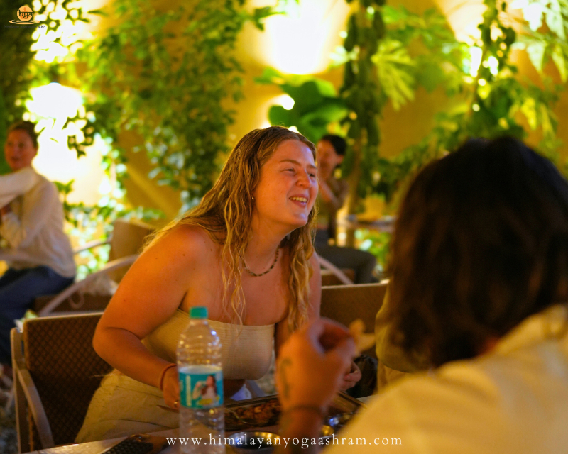 Balanced organic diet meals for yoga practitioners