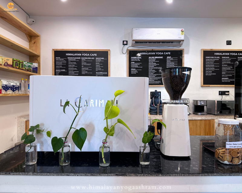 Healthy lifestyle organic food at Himalayan Yoga Ashram