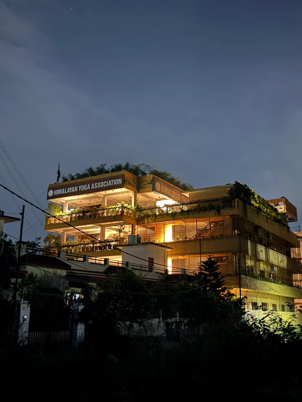 Yoga school campus at Himalayan Yoga Association
