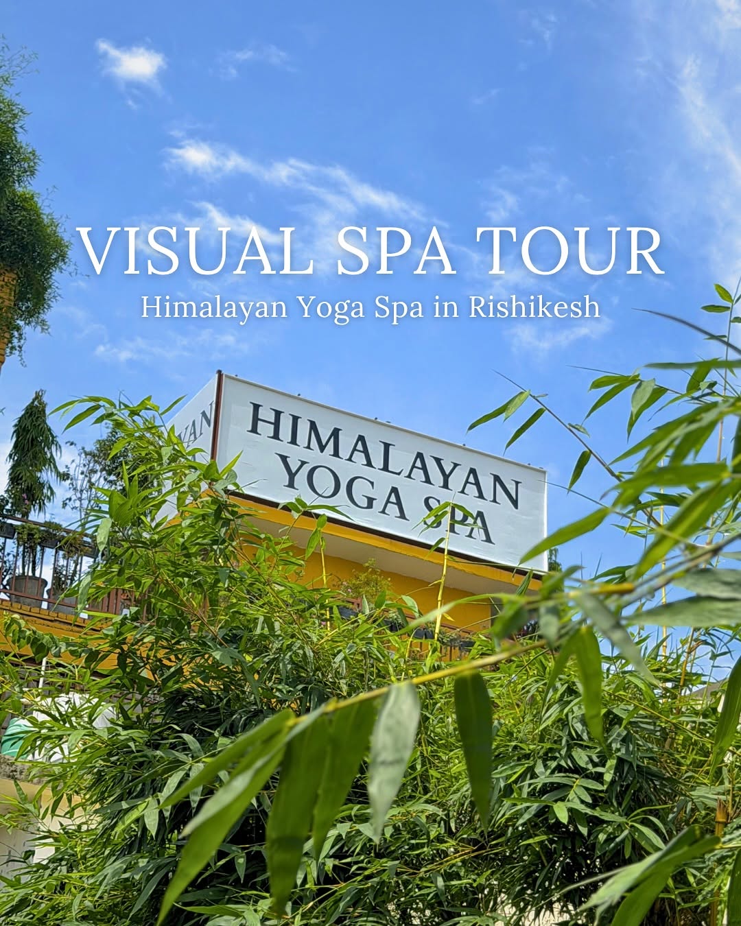 Himalayan Yoga Ashram spa and wellness area in Rishikesh