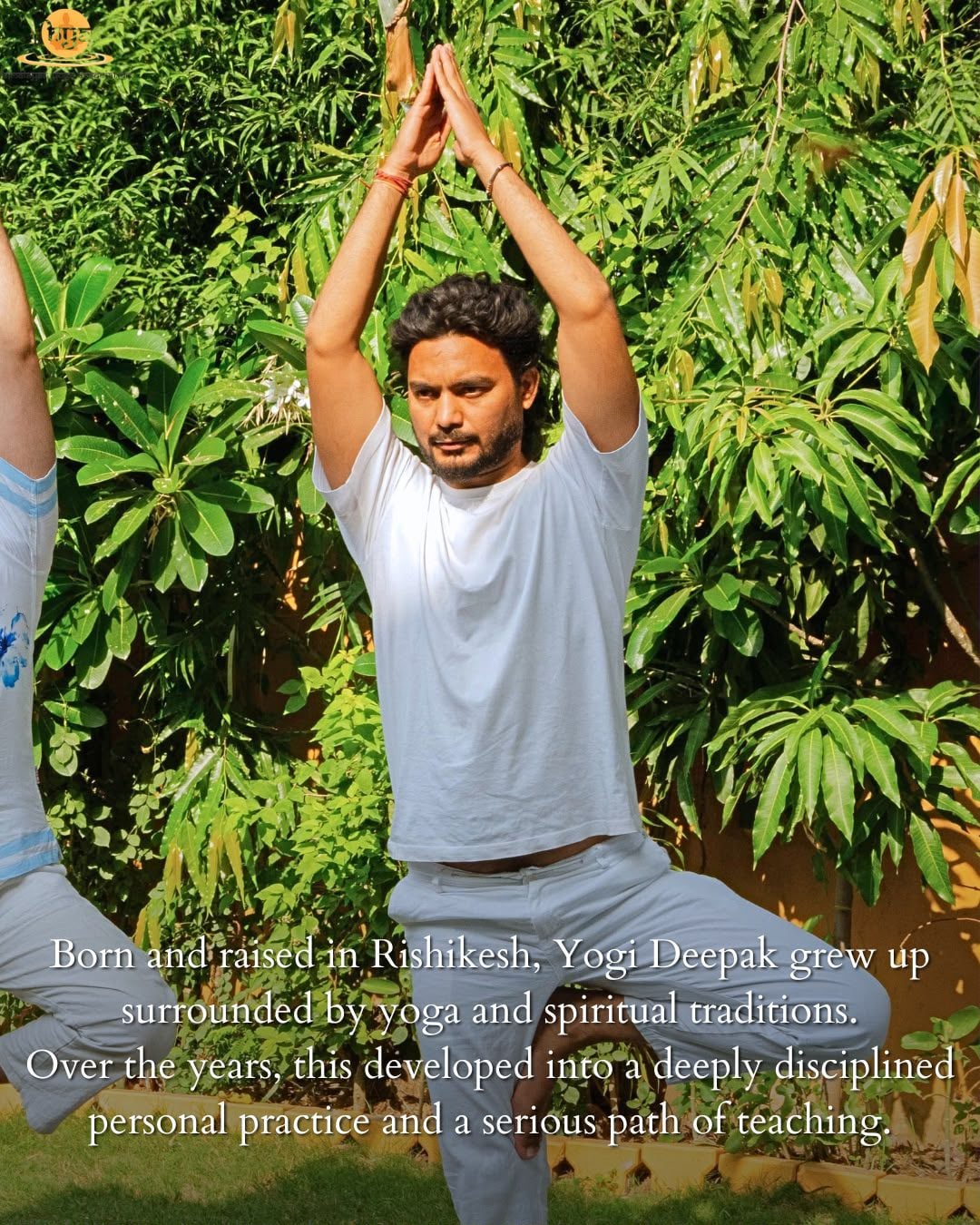 Yogi Deepak Dangwal, yoga teacher in Rishikesh — photograph 1
