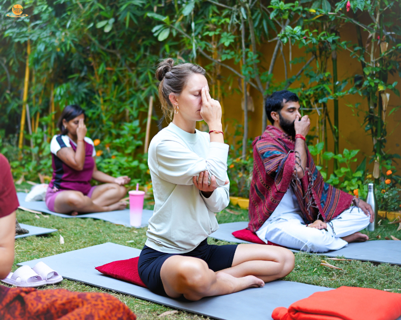 Sound healing instruments and setup