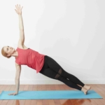 Vashishthasana (Straight arm stretch pose)