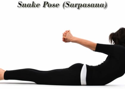 Sarpasana (Snake pose)