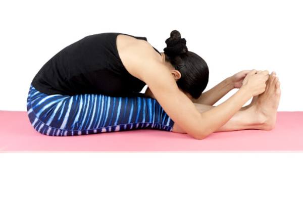 how to do Paschimottanasana