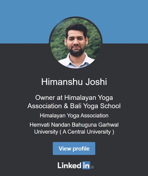 linkdin yoga teacher rishikesh